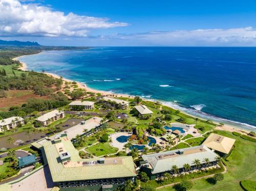 Top Floor Pool Ocean View Room at Oceanfront 4-Star Kauai Beach Resort