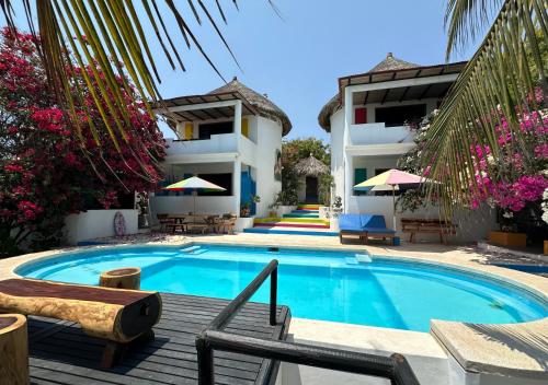 Viesnīcas āriene, Beachfront Paradise Boutique Hotel - Breeze Room I in La Ventanilla