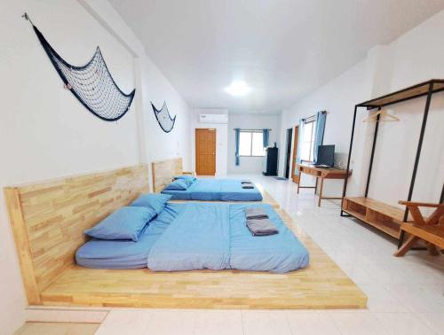 พีพี วิลล่า บางแสน รีสอร์ท Room Type - Quadruple Room with Private Bathroom