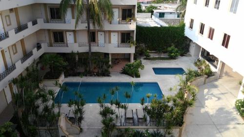 Swimming pool, Hotel Mediterraneo in Ciudad Madero