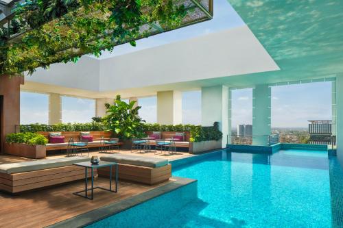 Swimming pool, Aloft South Jakarta in Pasar Minggu