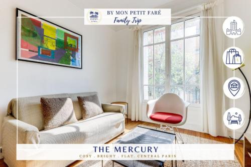 Le Mercury - Confortable et Lumineux - Nation - Location saisonnière - Paris