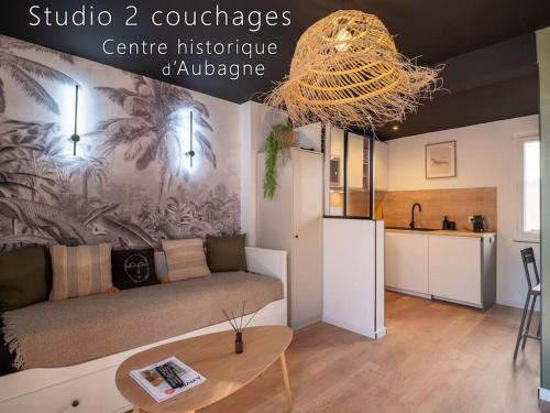 Le Bocage - Studio 2 couchages - Centre Historique - Location saisonnière - Aubagne