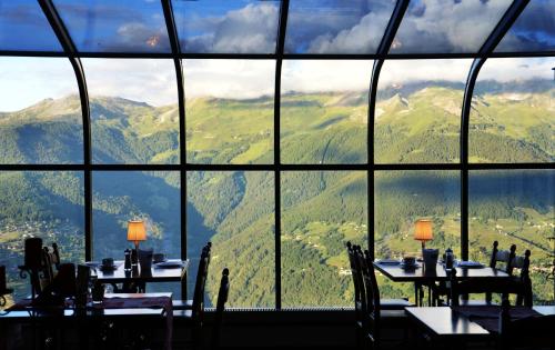 مطعم, Hotel La Cambuse in Vex