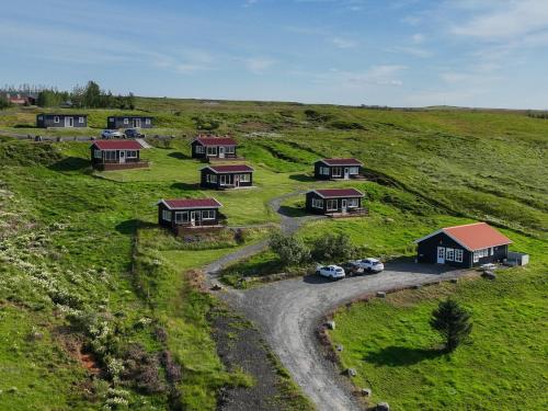 Vedere exterior, Hestheimar in Hella