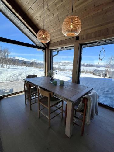 Einrichtungen, Golsfjellet - new modern cabin with fantastic view in Hemsedal