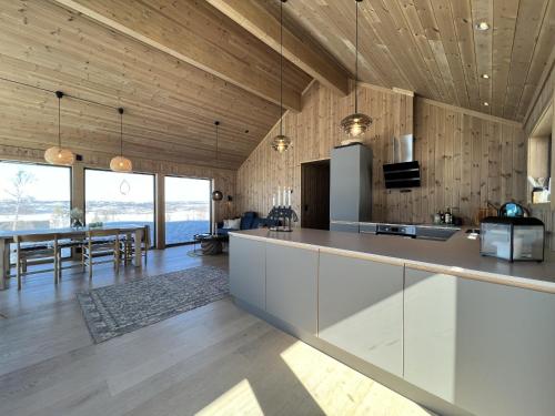 Küche, Golsfjellet - new modern cabin with fantastic view in Hemsedal