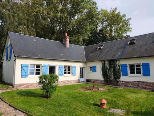 Longère 10 personnes gîte à louer Bellancourt