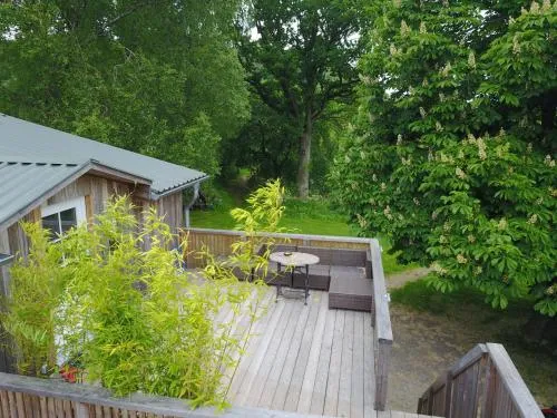 Urlaub im Alten Apfelgarten - Ferienwohnung Kastanienterrasse in Sörup, Deutschland