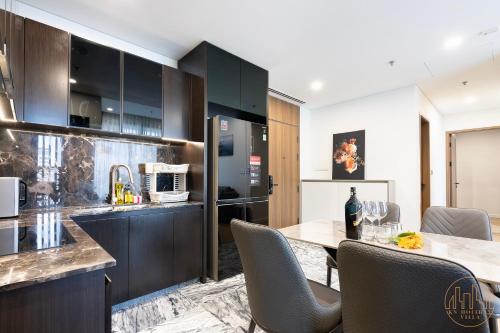 KN Holiday Apartment in Lumiere Riverside - 주방