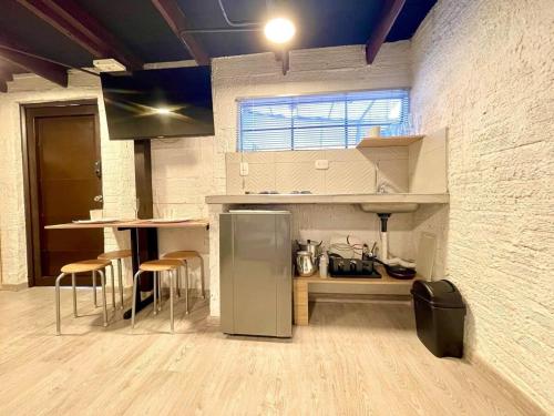 Konyha, Súper Apartamento central en Casa Colonial Bogotá (Super Apartamento central en Casa Colonial Bogota) near Nemzeti Múzeum