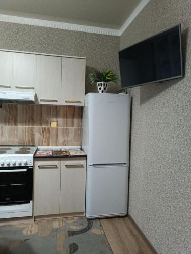 Cocina, Oskar Guest House in Toktogul