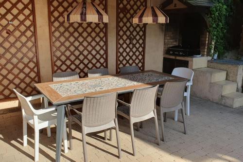 Erkély/terasz, La Grange d'Ardichen vue sur les montagnes in Aleu