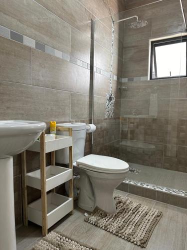 Badkamer, Mikan AirBnB in Otjiwarongo