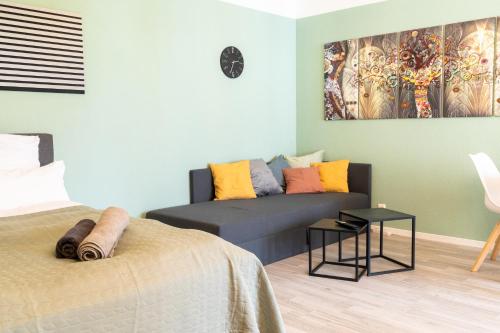 Home Shanti - Studio, Südvorstadt, Balkon, TV, Lipsko (fotografie 5)