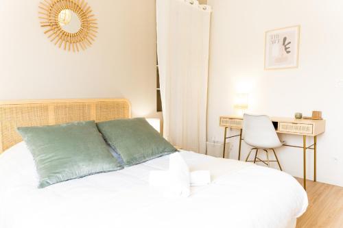 L'élégant - Beau logement avec vue Sarthe - Gare - Tram - Centre ville - Location saisonnière - Le Mans