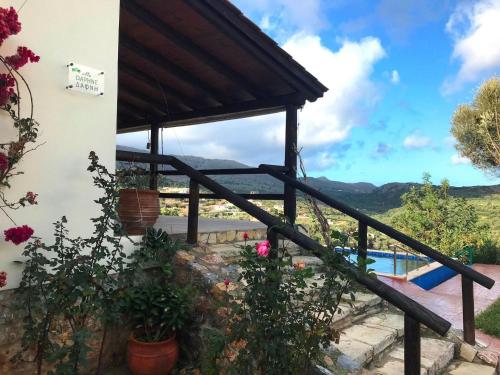 Impressive Platanias Villa | Villa Bulma | 2 Bedrooms | Private Pool with Magnificent Mountain Views | Big Garden with Lawn | Afrata Chania