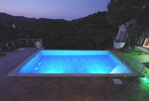 Impressive Platanias Villa | Villa Bulma | 2 Bedrooms | Private Pool with Magnificent Mountain Views | Big Garden with Lawn | Afrata Chania