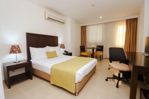 1 double bed