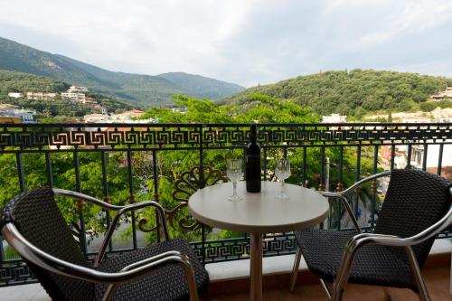 Balcony/terrace, Paradise Hotel in Parga