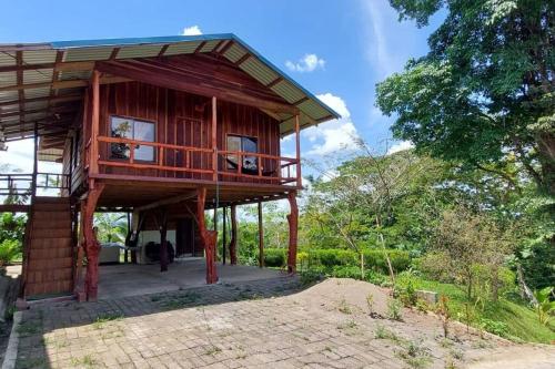 A szálláshely kívülről, Cabaña Finca el Corteza (Cabana Finca el Corteza) in Fortuna