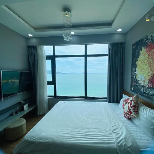 Sweet Homestay Nha Trang - Apartment Sea View - 공용 라운지/TV 시청 구역