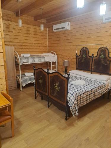 1 double bed