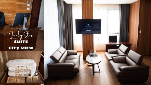 럭키스타 호텔 (LuckyStar Hotel) in 쁠래이꾸 (잘라이)