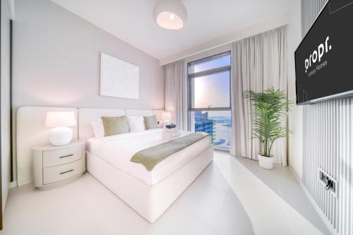 Marina Vista 1BR Sea View Luxury Escape, Dubaj (fotografie 3)