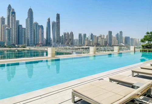 Marina Vista 1BR Sea View Luxury Escape, Dubaj (fotografie 5)