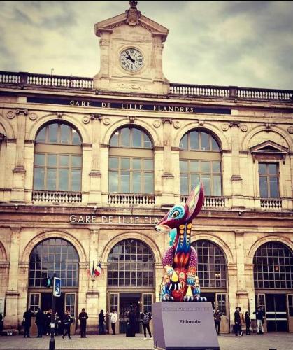 Gare LILLE FLANDRES Incroyable emplacement - Location saisonnière - Lille