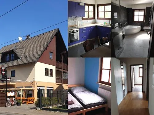 Ferienwohnung mit 123qm für 8 Personen mit sehr großem Garten, einfache Innen-Ausstattung in Leipzig, Deutschland