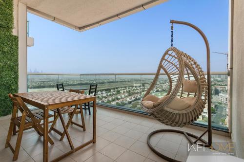 WelHome - Relaxing and Fancy Studio Apt with City View, Dubaj