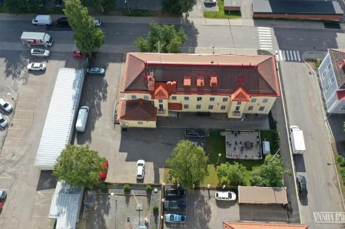 Keskusta sviitti parvekkeella ja pyykinpesukoneella Vanha Postitalo in Varkaus