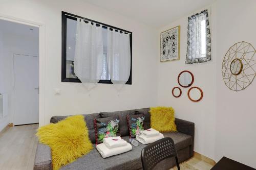 Gorgeous 1BDR Apartment for 4 Guests Bois Colombes - Location saisonnière - Bois-Colombes