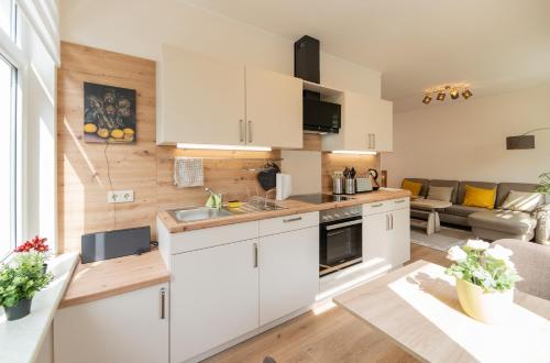 廚房, Apartment Altes E-Werk in 艾森納赫郊區