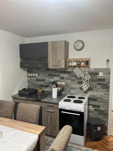 keuken, Apartmani Doksas Degurić (Apartmani Doksas Deguric) in Popare