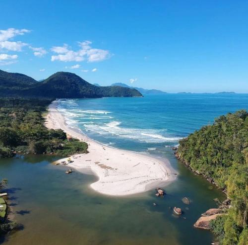 Strand, Casa chalé itamambuca (Casa chale itamambuca) in Praia de Itamambuca