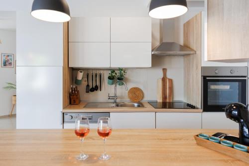 ห้องครัว, Apartment Kalla Opatija in โปบรี