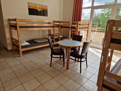 18 bunk beds
