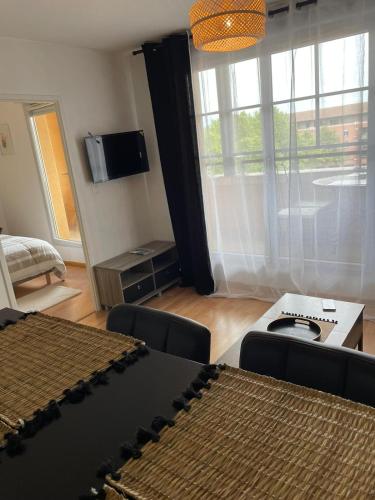 City Rose T2, Climatisation,parking privé, piscine, wifi , tout confort, Toulouse (Foto 7)