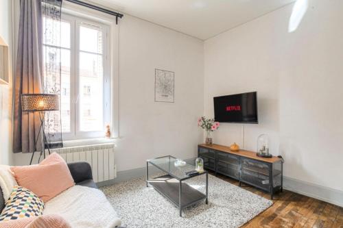 Cosy et Charmant idéal déplacement pro - Location saisonnière - Villeurbanne