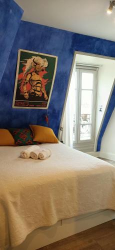 La Chambre bleue - Pension de famille - Paris