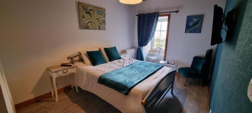 1 double bed