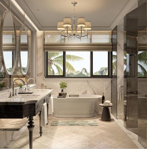 Bathroom, Wyndham Garden Sonasea Van Don in Van Don