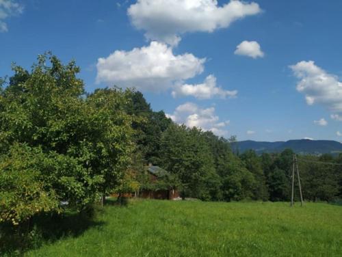 Drewniany domek na wynajem Beskid Wyspowy