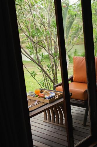 Balcony/terrace, Khla Lodge in Kampot