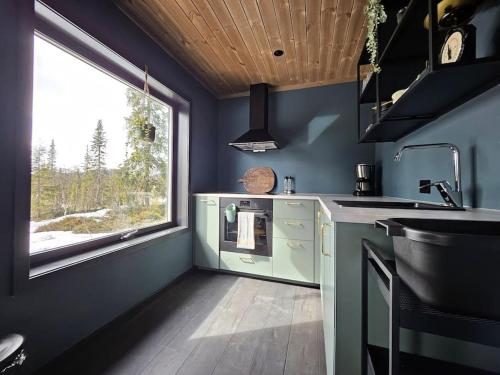 Cozy Mountain Cottage with beautiful views & Sauna in City Center