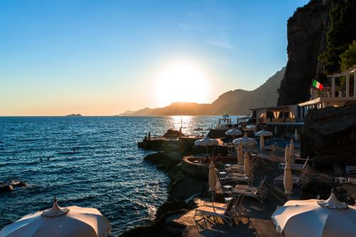 playa, Grand Hotel Tritone in Praiano