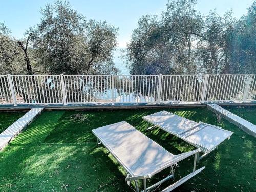 Ibiza style bungalows with sea views in Balzi Rossi